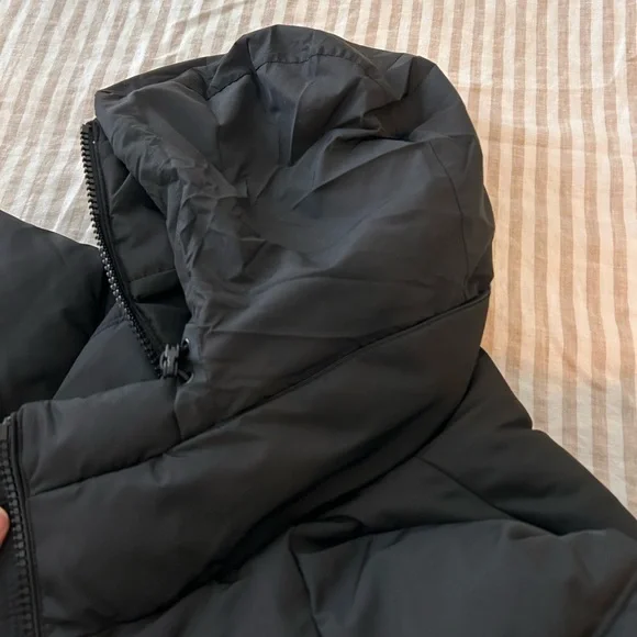 ZARA COMFORTEMP® Thermal Insulation Long Puffer Coat Black